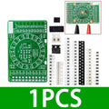 SMD Soldering Practice Kit with FR4 PCB – NE555/CD4017, 10-LED Chaser for Electronic DIY Training Zpaxo 1pcs