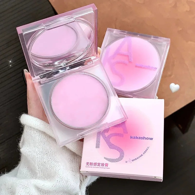 Non-powder Setting Cream Waterproof Face Oil-control Makeup Full