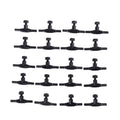 4mm Aquarium Fish Tank Adjust Air Line Tubing Volume Flow Control Valves Best Quality 20Pcs Zpaxo 0 Black