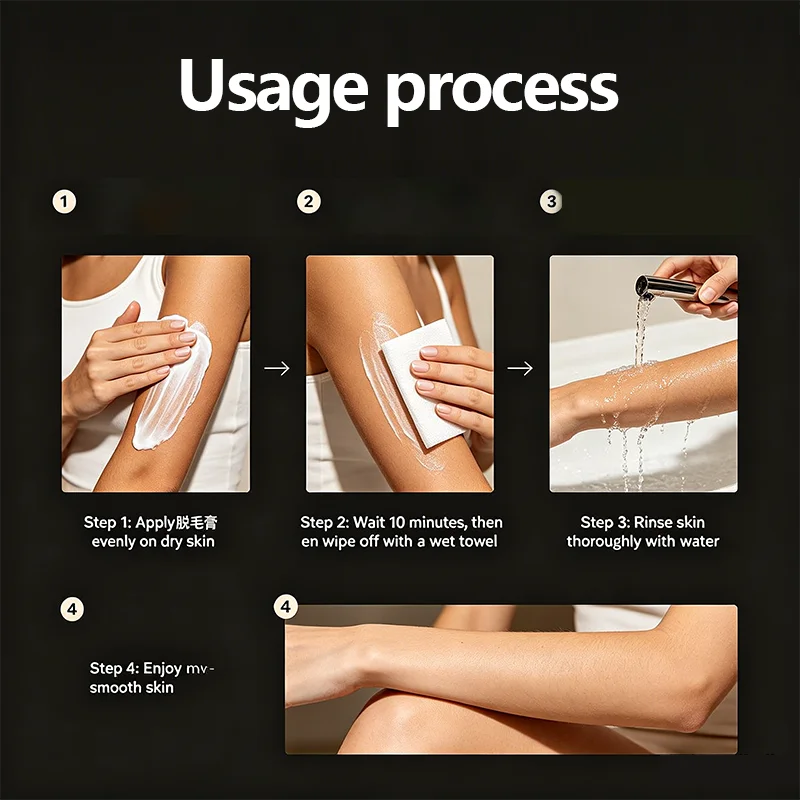 YUITIKUE Men's Hair Removal Cream – Mild & Painless Formula Hair Removal Cream Zpaxo