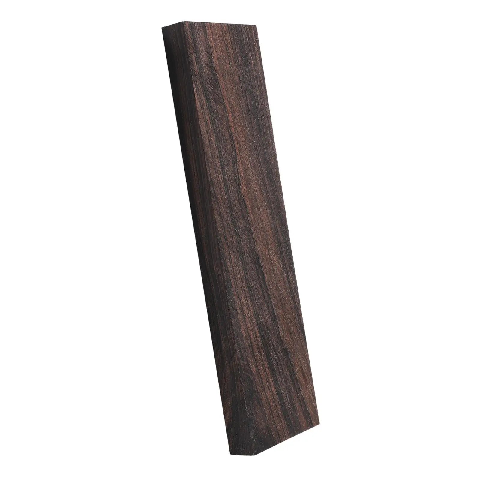 Blackwood Lumber Wood Blank Fade Resistant Plate Hardwood Material for DIY Guitar Bridge Music Instrument Electric Guitar Crafts Zpaxo 1 pc