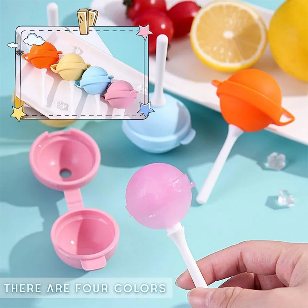 Mini Ice Cream Molds Exquisite Shapes Reusable Without Bisphenol Zpaxo