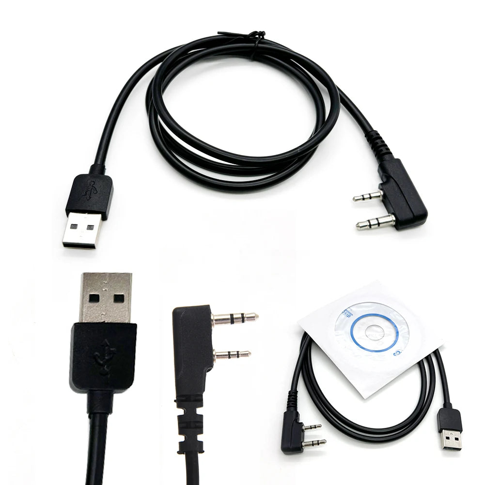 Walkie Talkie USB Programming Cable Speed TYT DMR Radio MD-380 MD-390 Zpaxo Default Title