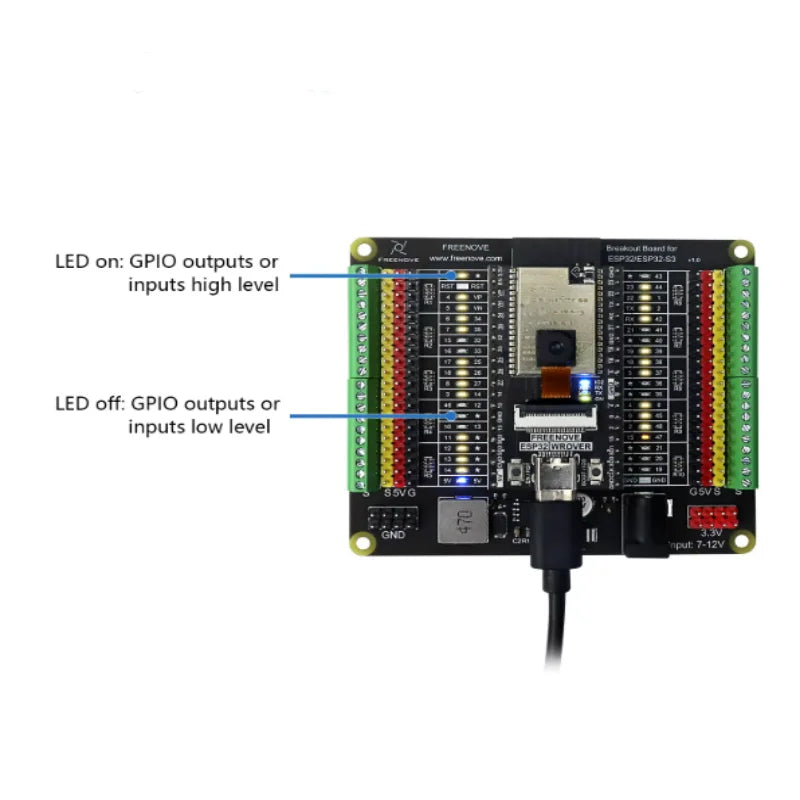 Connector Board ESP32 ESP32-S3 WROVER WROOM Terminal Block Protective Zpaxo