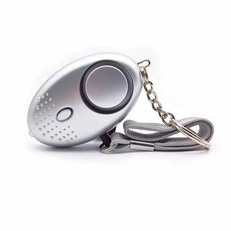 130dB Personal Safety Alarm with LED Light & Key Clip