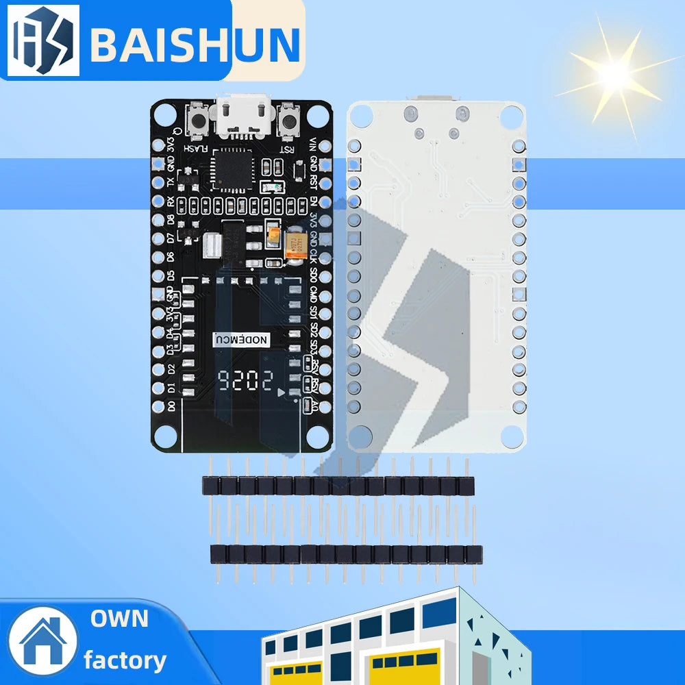 CP2102 ESP8266 ESP-12F Wifi Development Board NodeMCU Compatible Zpaxo