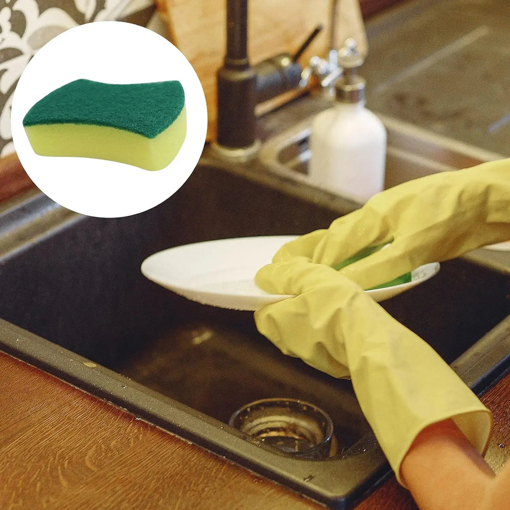 24-Pack Absorbent Kitchen Cleaning Sponges – Individually Wrapped