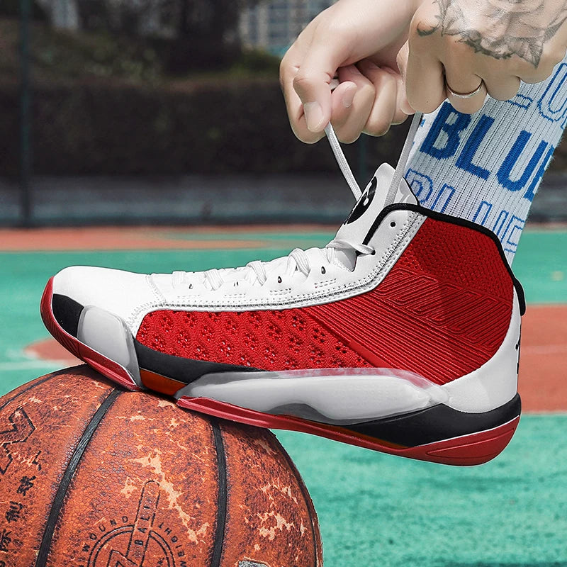 Men's Basketball Shoes Breathable Cushioning Non-slip Wearable Runing
