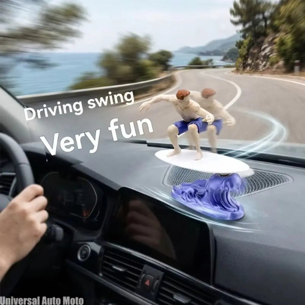 Muscular Man Figure 3D Printed Car Ornaments Small Sporty Design Zpaxo