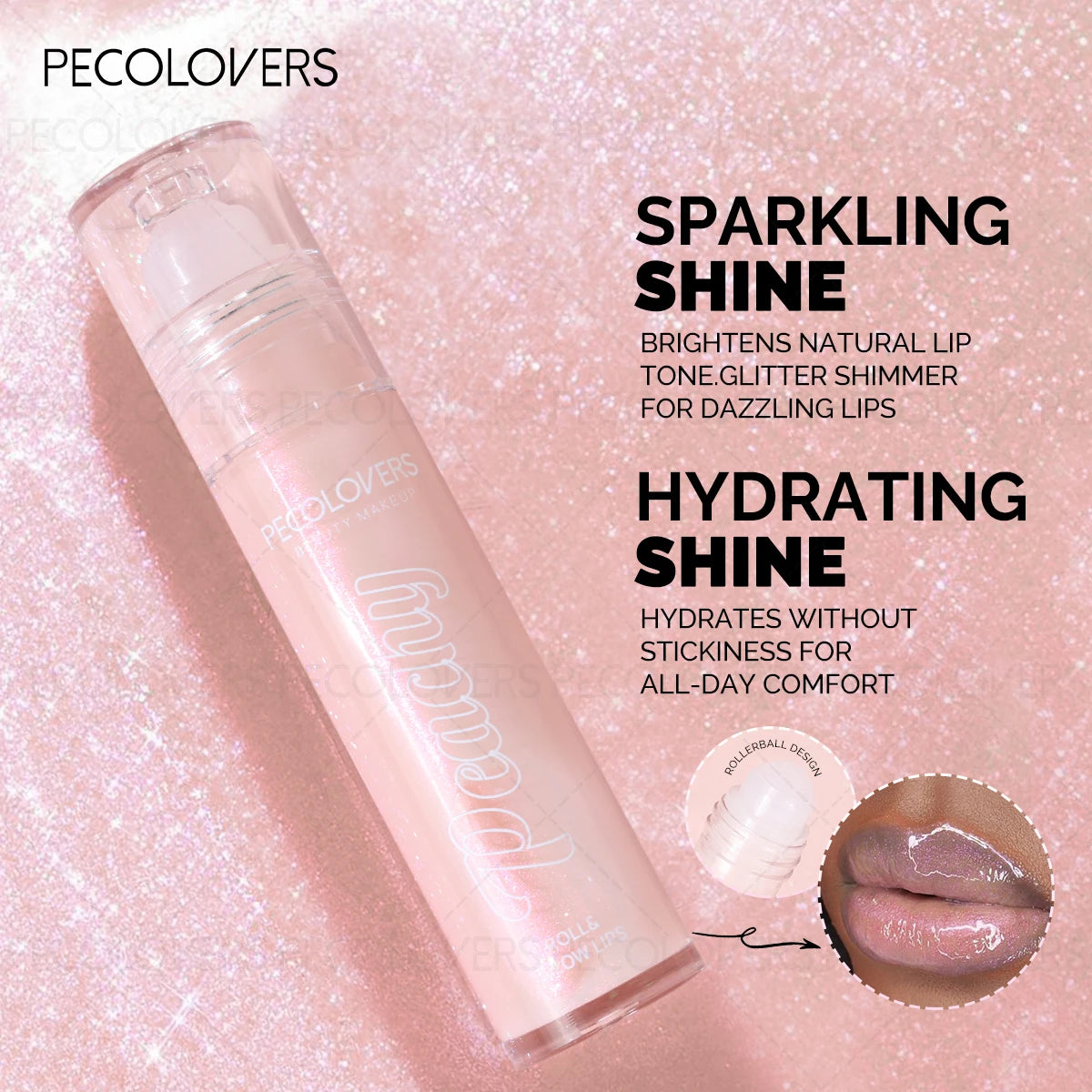 1PC Moisturizing Lip Gloss - Hydrating and Nourishing Formulawith a Fresh Fruit Flavor, Glossy and Radiant Texture Zpaxo