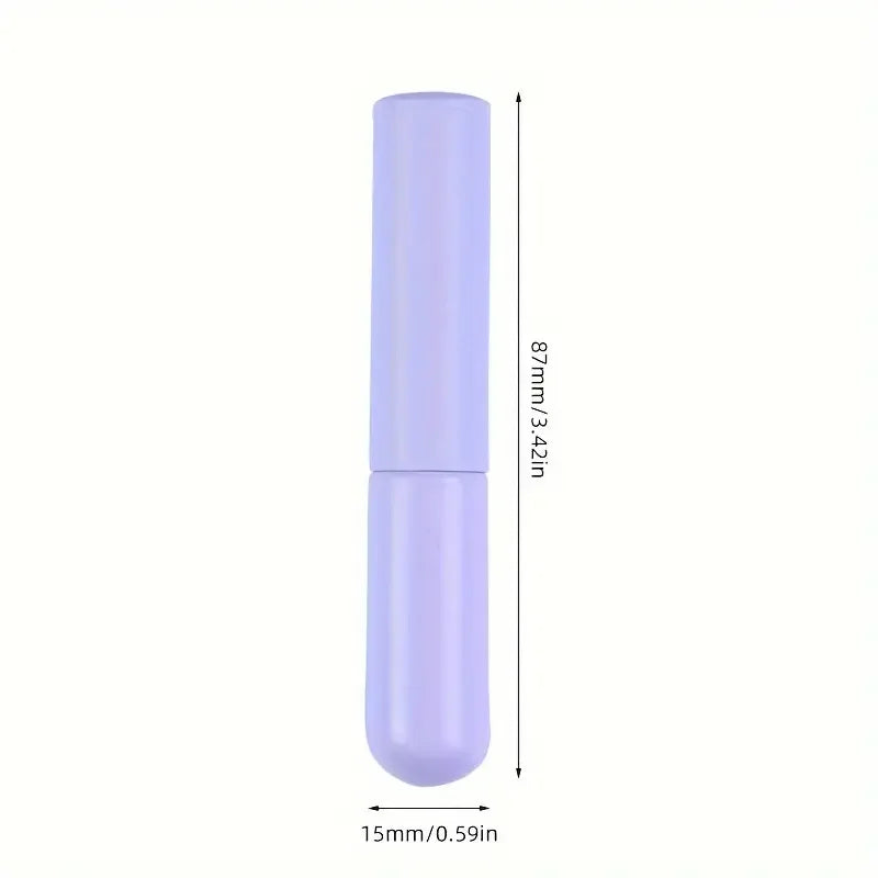 New color silicone lip brush with cover is suitable for concealer mouth blush dye brush, seamless mini portable cosmetic brush Zpaxo
