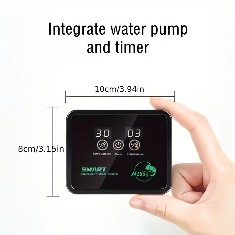 Intelligent Spray System Mist Rainforest Tank Timing Reptile Fogger