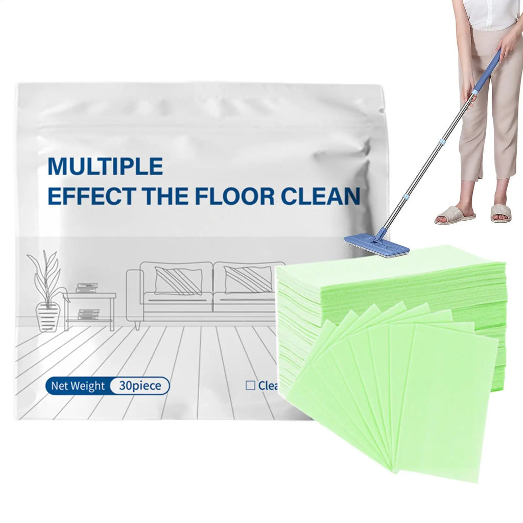 30Pcs Floor Cleaning Tablets Cleaner For Hardwood Laminate Tile & RV Walls Deodorization Shower Floor For Slippery Floor Clean Zpaxo