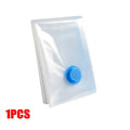Vacuum Bag for Clothes, Air Vacuum Bag with Pump, Travel Essentials, Space Saver Bags for Comforters Blankets Storage Organizer Zpaxo Only 1Pack XL 80x100cm 32x40in
