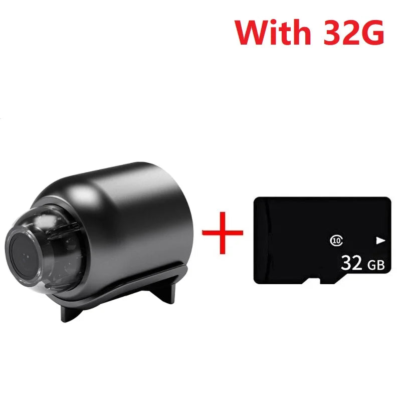 X5 Mini Camera HD 1080P Intelligent Home Security 720P A9 IP WiFi Camera Monitor Mobile Remote Camera Mobile Remote Application Zpaxo Camera Add 32G