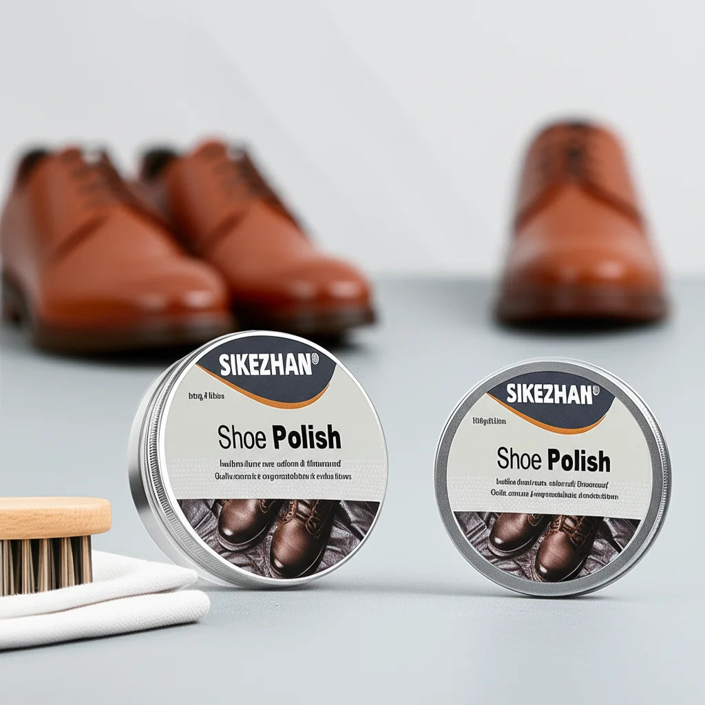 Professional Shoe Polish Cream for Leather Shoes, Restores Color&Shine,Waterproof Protection,Shoe Care Men&Women Shoes Nourish Zpaxo