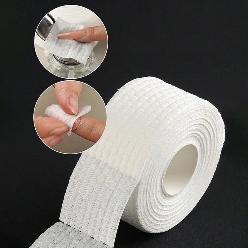 500 Roll Professional Lint Nail Art Gel Polish Remover Cotton Pad Zpaxo