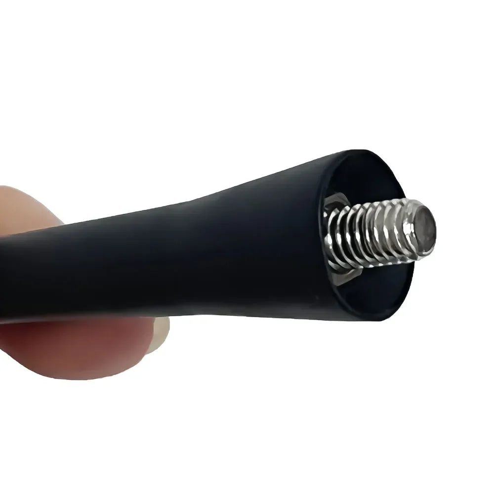 Auto Universal Short Antenna Black Mini Roof Mount Strong FM AM DAB Zpaxo