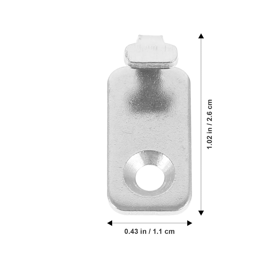Wall Mounted Mini Hook Hanging Pictures Photo Frame Hanger Stainless