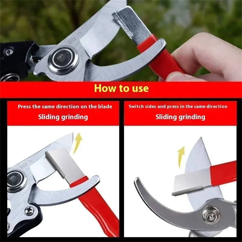 3-Stage Knife & Scissors Sharpener – Tungsten, Diamond & Ceramic Knife Sharpener Zpaxo