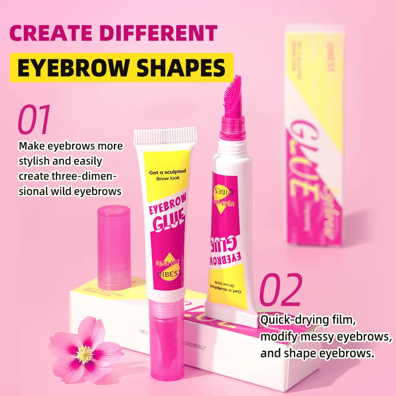 Strong Styling Eyebrow Glue Lasting Natural Three-dimensional Waterproof and Sweat-proof Wild Eyebrow Styling Eyebrow Glue Zpaxo