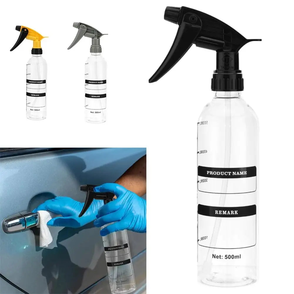 500ml Spray Bottle Refillable Multi-Purpose Mist Water Sprayer Adjustable Sprayers Heavy Duty Cleaning Spray Bottle Zpaxo