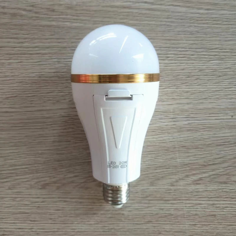 E27 Emergency LED Bulb – Built-In 18650 Battery, 85–265V Emergency LED Bulb Zpaxo