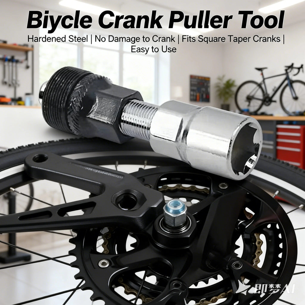 Bicycle Crank Puller & Bottom Bracket Extractor Tool Bike Repair Tool Zpaxo