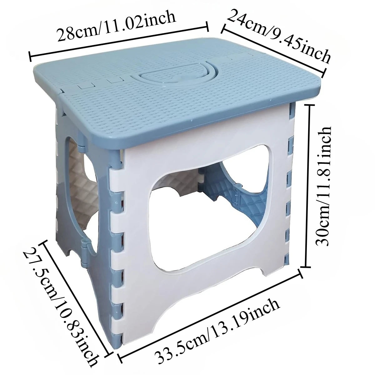 Foldable Step Stool – 300 lb Capacity, Anti-Slip Reinforced