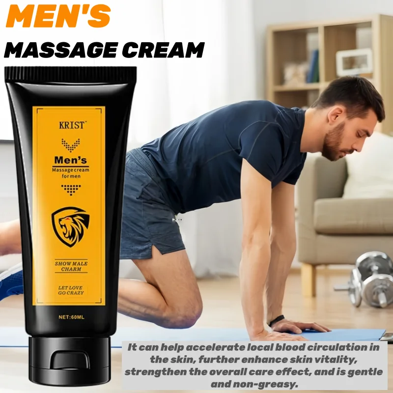 Men's Intimate Care Cream with Epimedium And Other Ingredients Large Capacity Exclusive Gift for Men Personal Hygiene Zpaxo