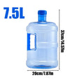 Multifunctional 7.5/5L Camping Water Storage Water Pitcher with Handle sturdy Canteen portable for Picnic Outdoor Hiking Camping Zpaxo 7.5L