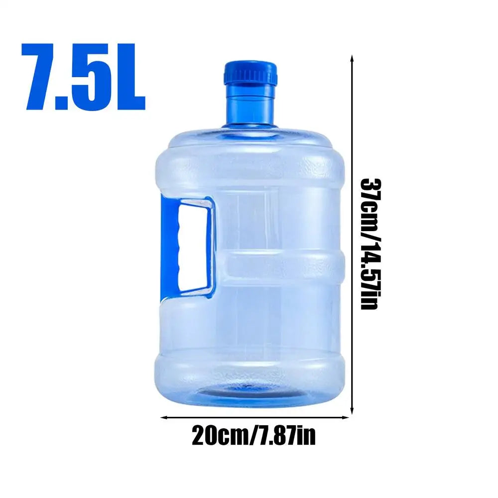 Multifunctional 7.5/5L Camping Water Storage Water Pitcher with Handle sturdy Canteen portable for Picnic Outdoor Hiking Camping Zpaxo 7.5L