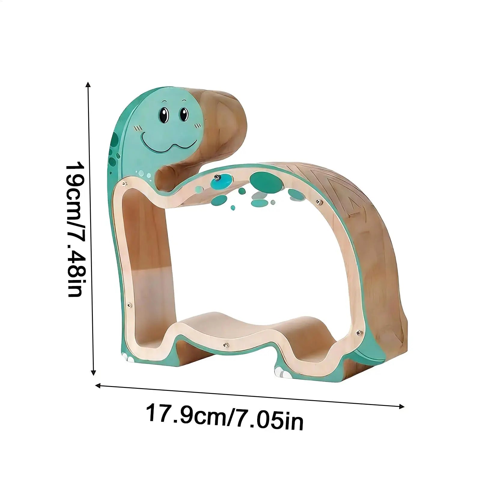Coin Bank Wooden Dinosaur Safe Cash Box Jar Boys Girls Child Room