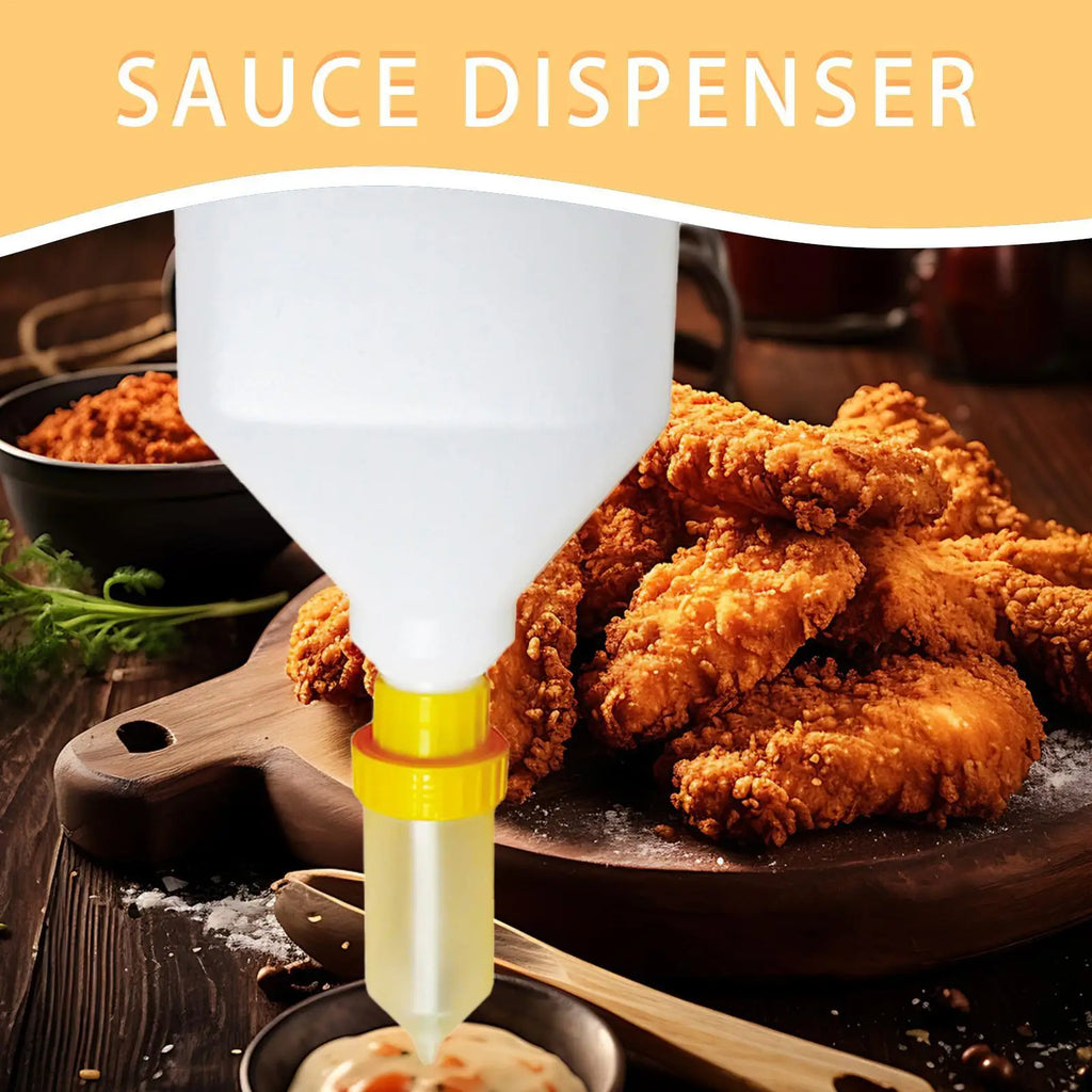 Sauce Bottle Squeeze Hanging Dispenser Large Diameter