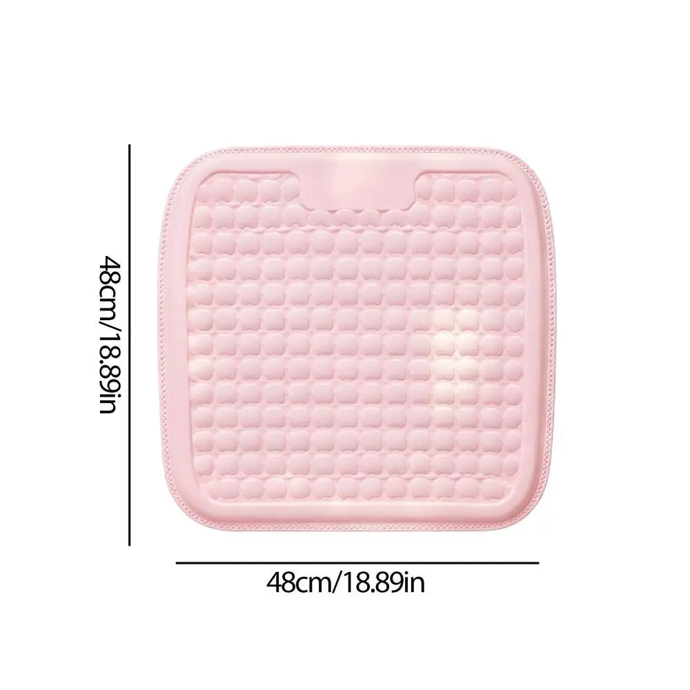 48x48cm Cooling Car Seat Cushion Honeycomb Gel Ventilated Pressure Zpaxo A Other Four Seasons