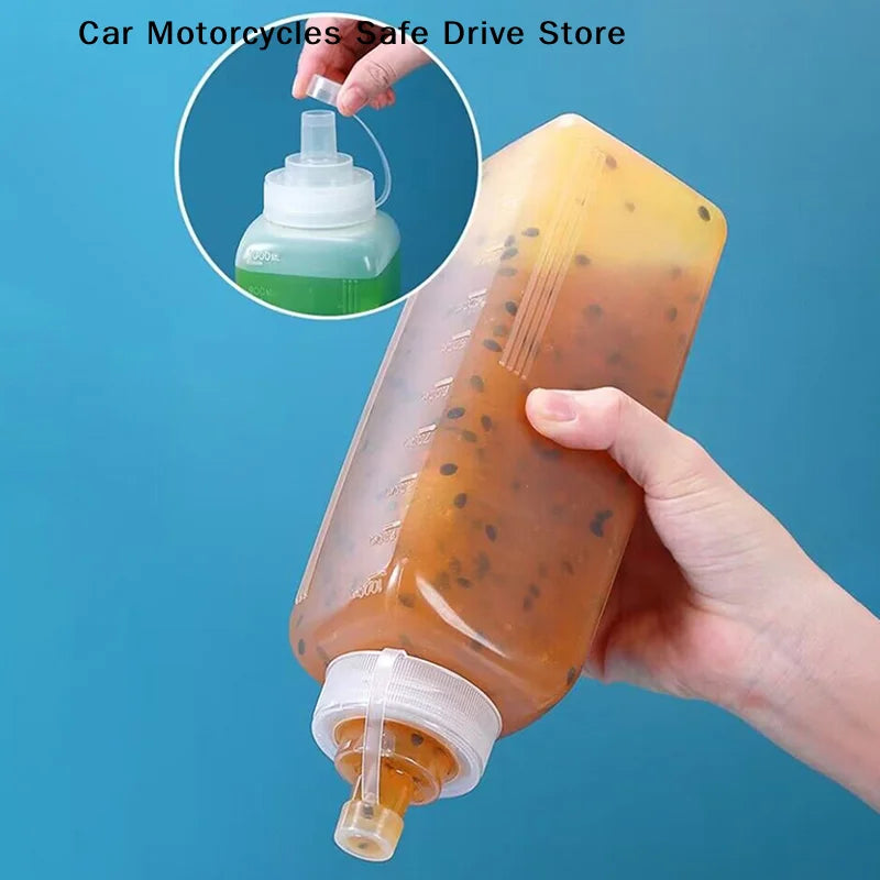 A600 800 Squeeze Sauce Bottles Condiment Dispenser Large Mouth