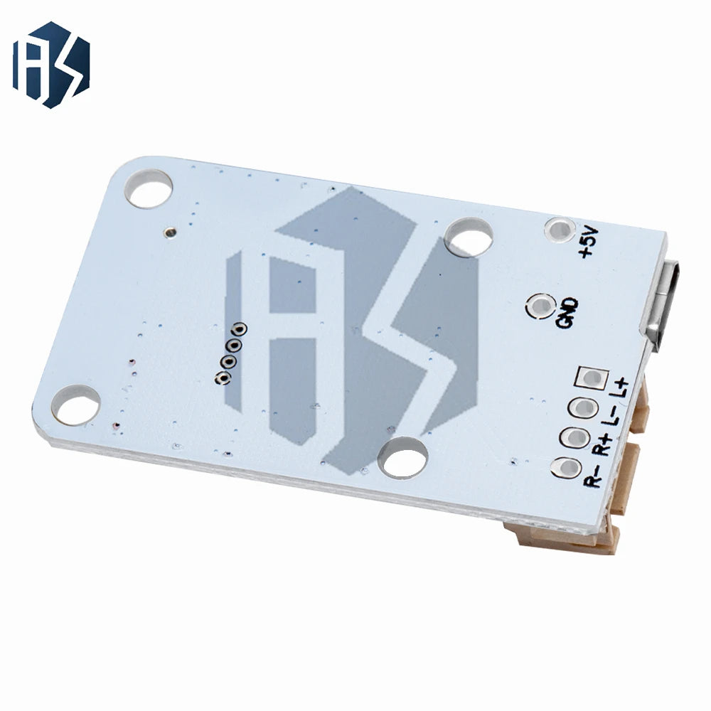 3W Dual Channel Bluetooth 4 0 BLE Receiver Module 5V Micro USB Power Zpaxo