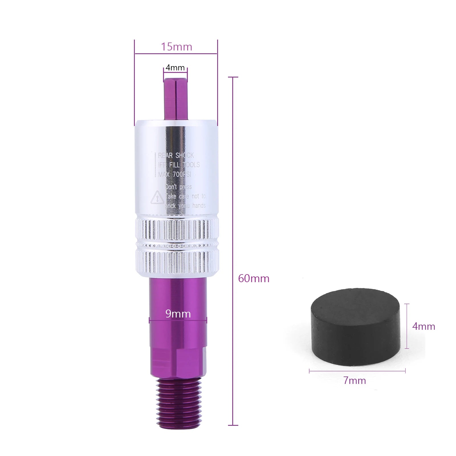 Bicycle Rear Shock IFP Fill Tool Bike FOXRP2 23 FLOAT-X CTD FLOAT-DPS