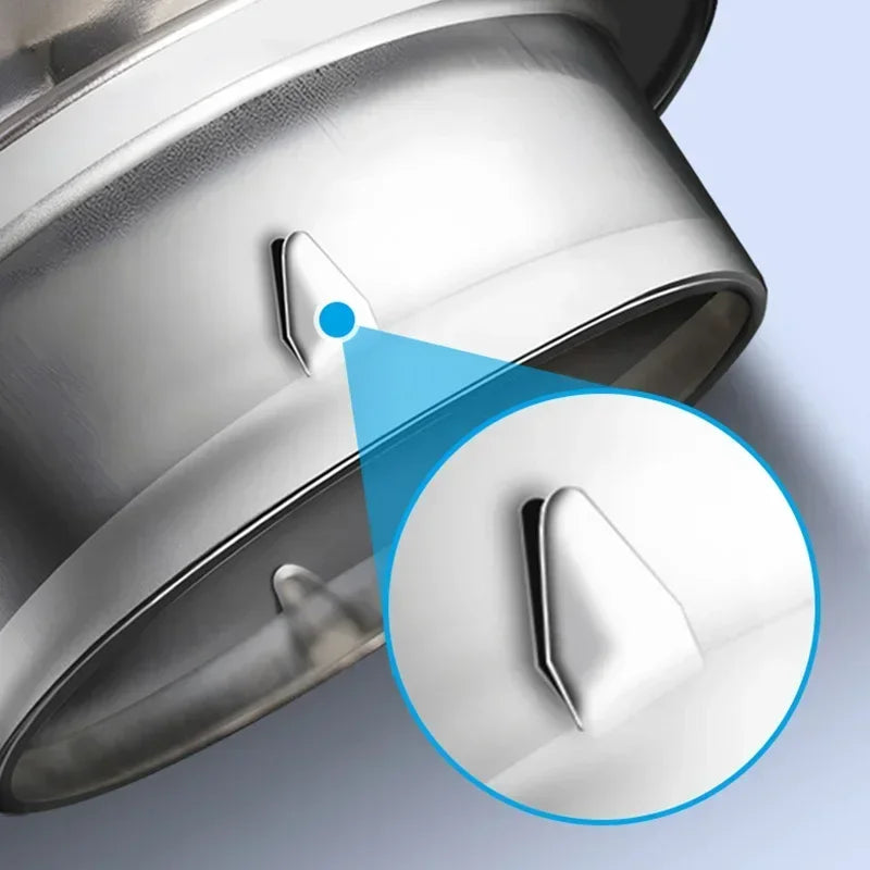 304 Stainless Steel Air Vent Round Wall Outlet Cover Ventilating Fan