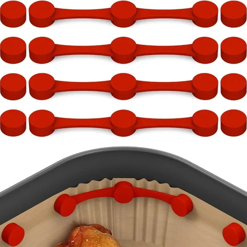 Air Fryer Silicone Magnet Clip – Parchment Liner Holder Air Fryer Accessory Zpaxo