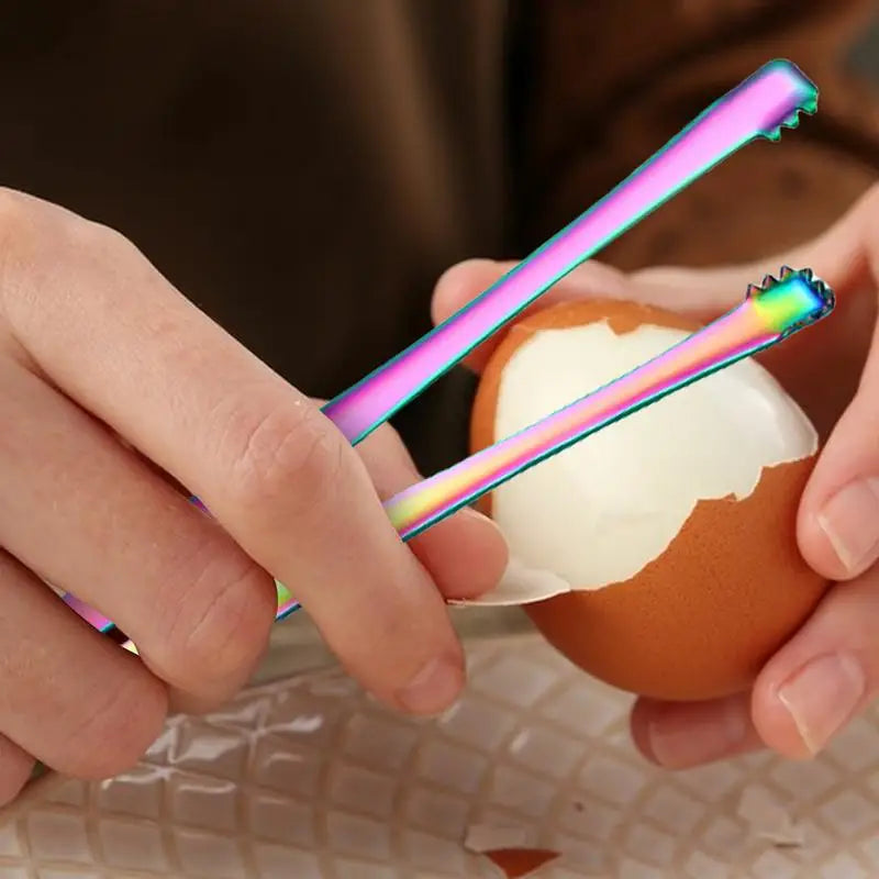Egg Chalaza Removal Tool Stainless Steel Buffet Clamp Shell Remover