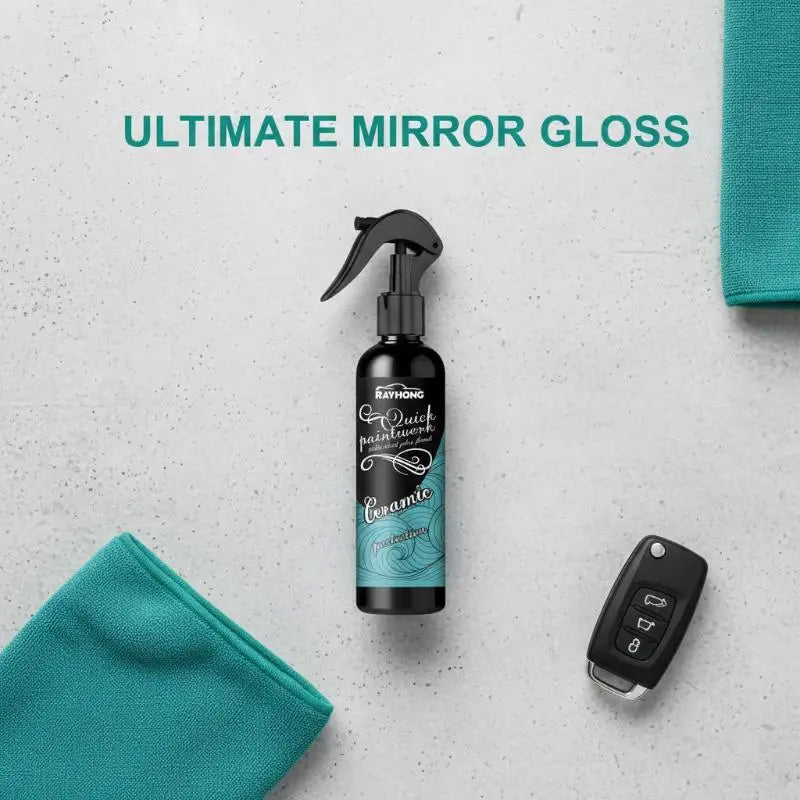 Ceramic Car Coating Spray – Paint Polish & Water Repellent 100ml