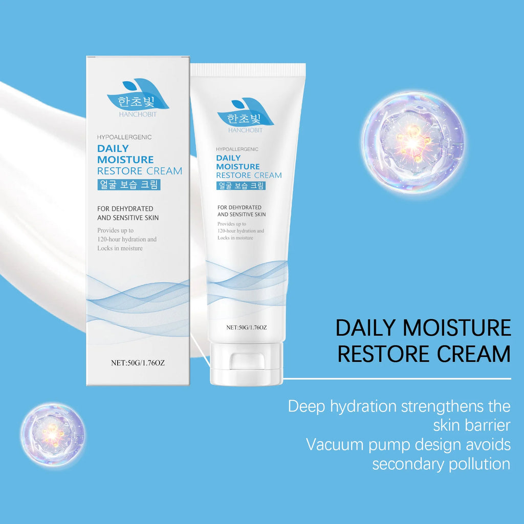 Hanchobit Lightweight Facial Moisturizer Cream – Deep Hydration Facial Moisturizer Cream Zpaxo