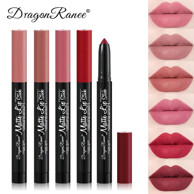 12 Colors Lip Liner Lipstick Pencil Matte Velvet Waterproof