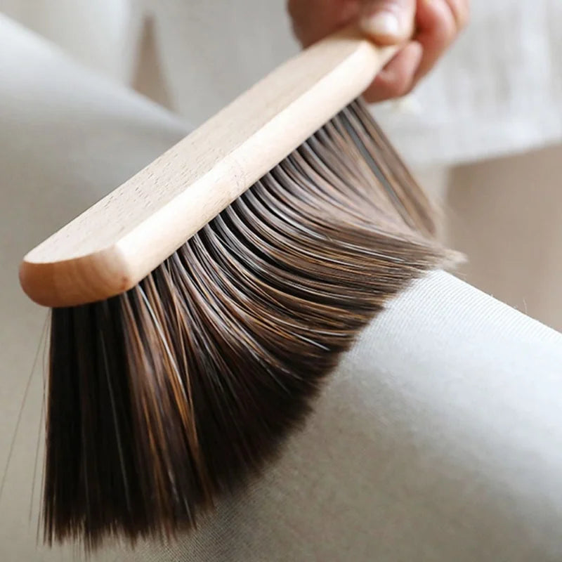 Natural Wood Bristle Anti-Static Cleaning Brush – 1 or 2 Pack Cleaning Brush Zpaxo
