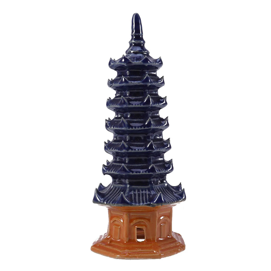 Ceramic Pagoda Ornament Fish Tank Aquarium Decoration Lifelike