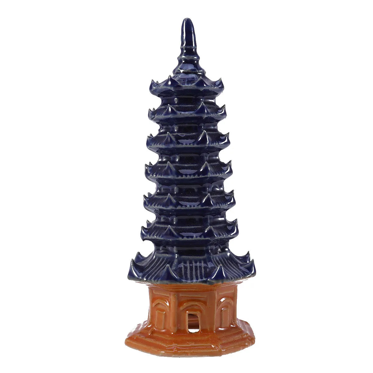 Ceramic Pagoda Ornament Fish Tank Aquarium Decoration Lifelike