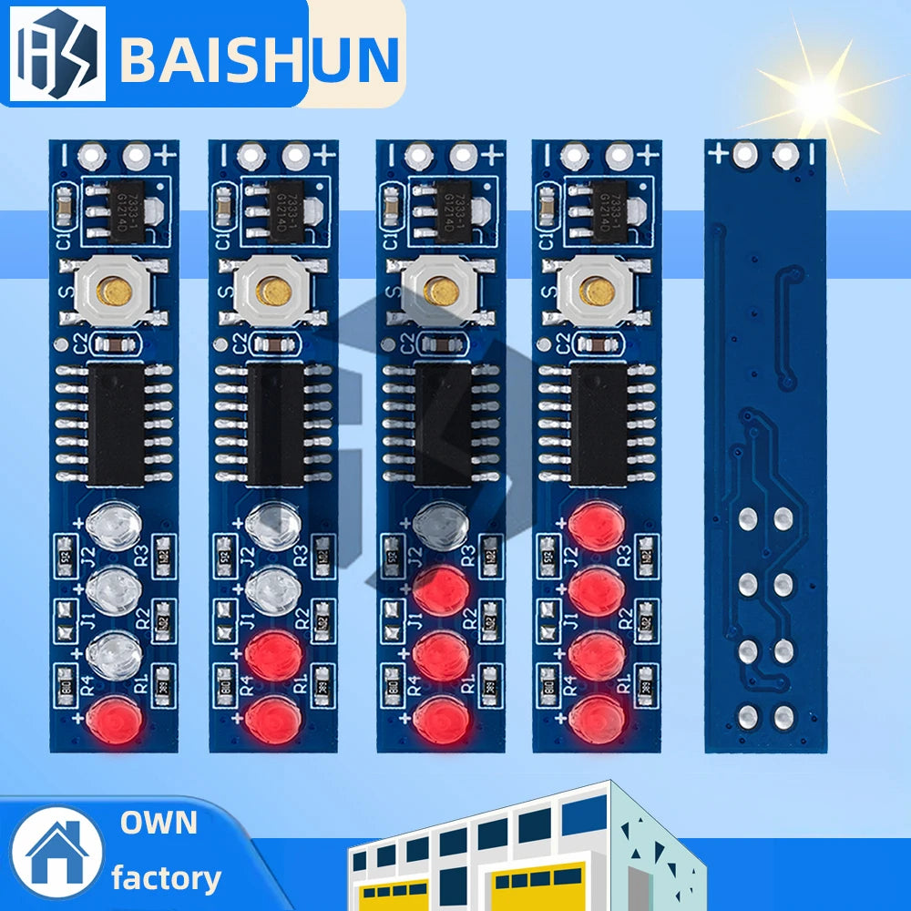 1S to 4S LED Digital Lithium Battery Capacity Tester - 3.7V 18650 Battery Checker with Real-Time Percent Power Indicator Zpaxo