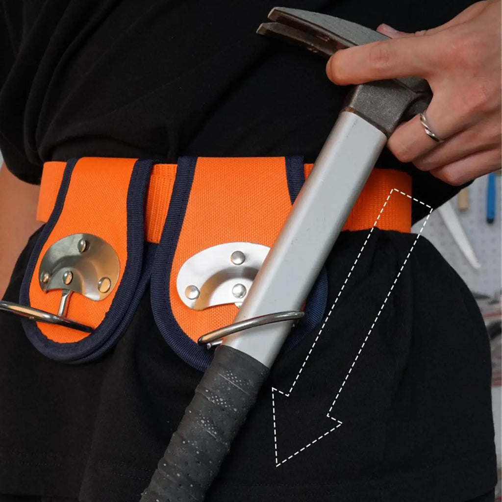 Hammer Holder Portable Waist Mounted Heavy Duty Holster Axe Mallet
