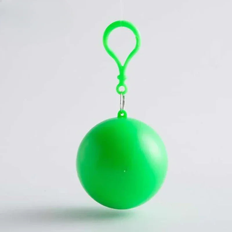 Hot Waterproof Raincoat Ball Disposable Raincoats Transparent Rain Cover Emergency Coat for Traveling Camping Outdoor Sport Zpaxo Green 90X120cm